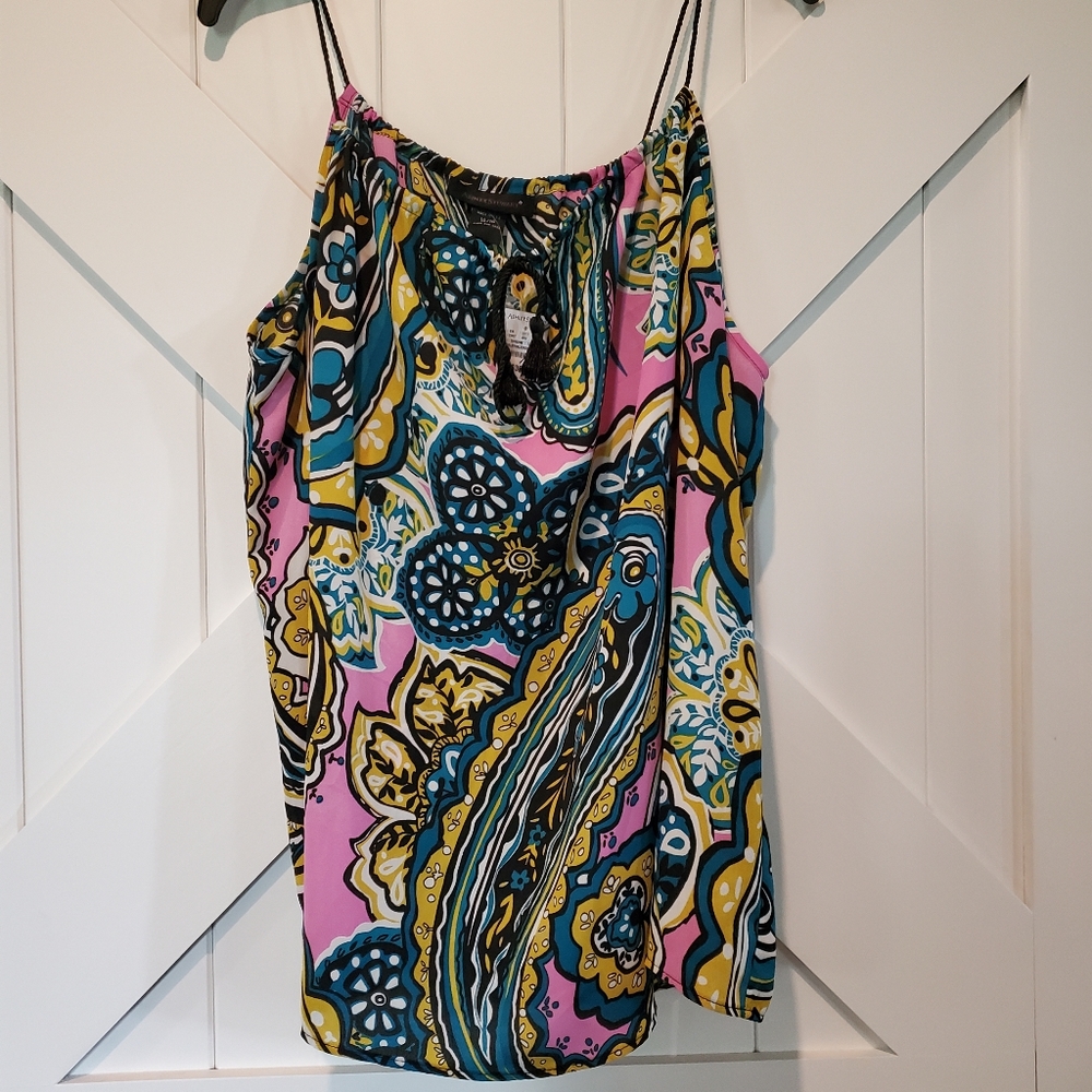 Womens strappy tank top